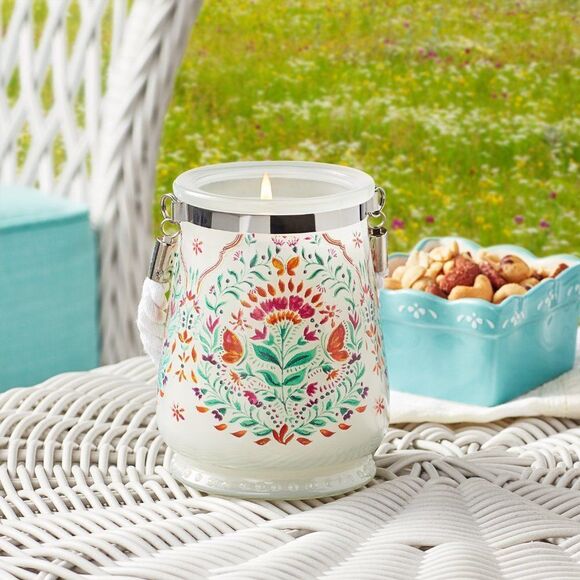 The Pioneer Woman Other - The‎ Pioneer Woman Folk Geo 16-Ounce Citronella Outdoor Lantern Candle
